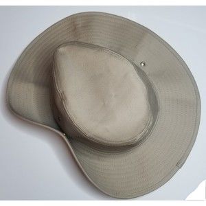 Disney Parks Safari Garden Tan Khaki Hat Side Snap Youth Medium Kids